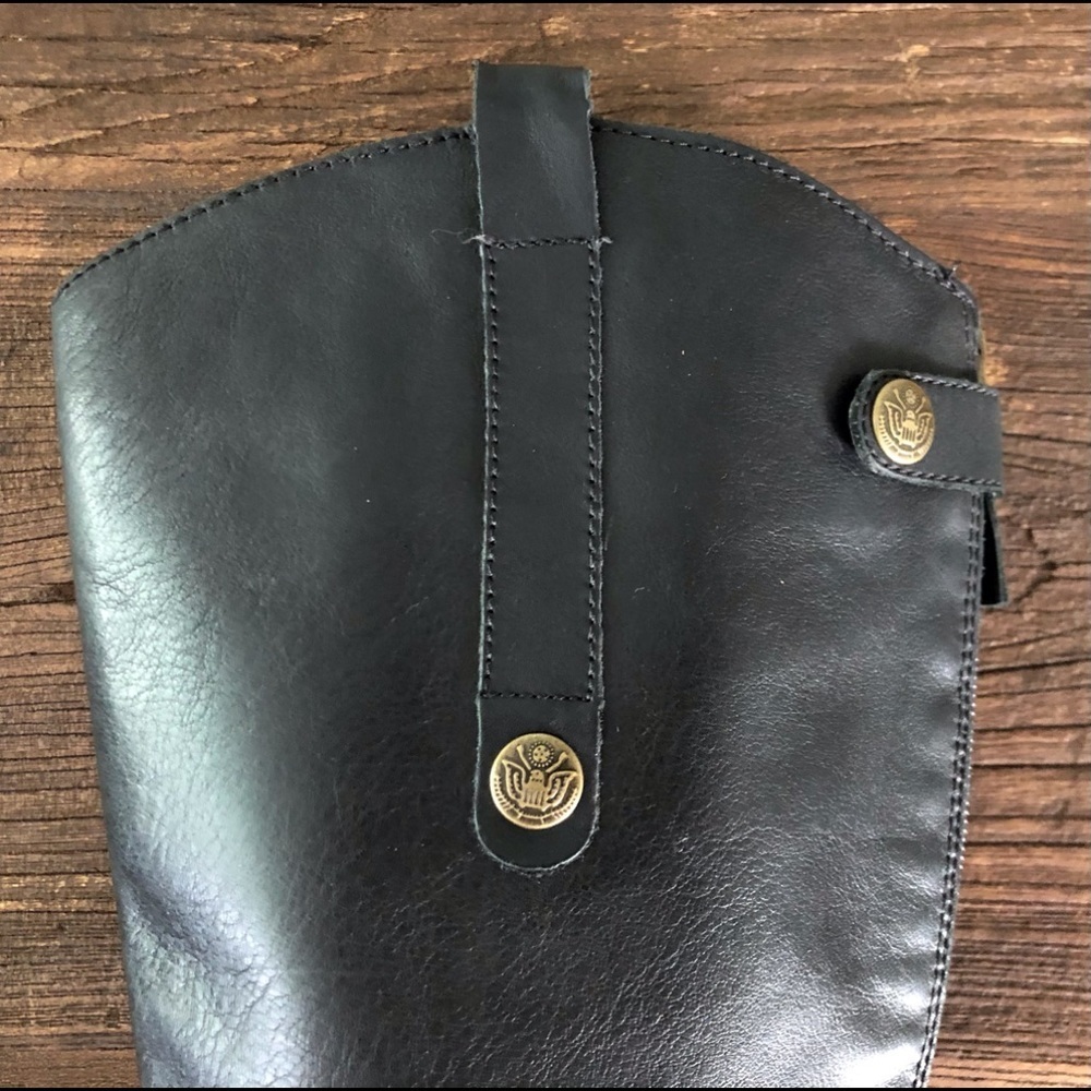 Sam Edelman Penny Black Leather Tall Riding Boots - Picture 7 of 17